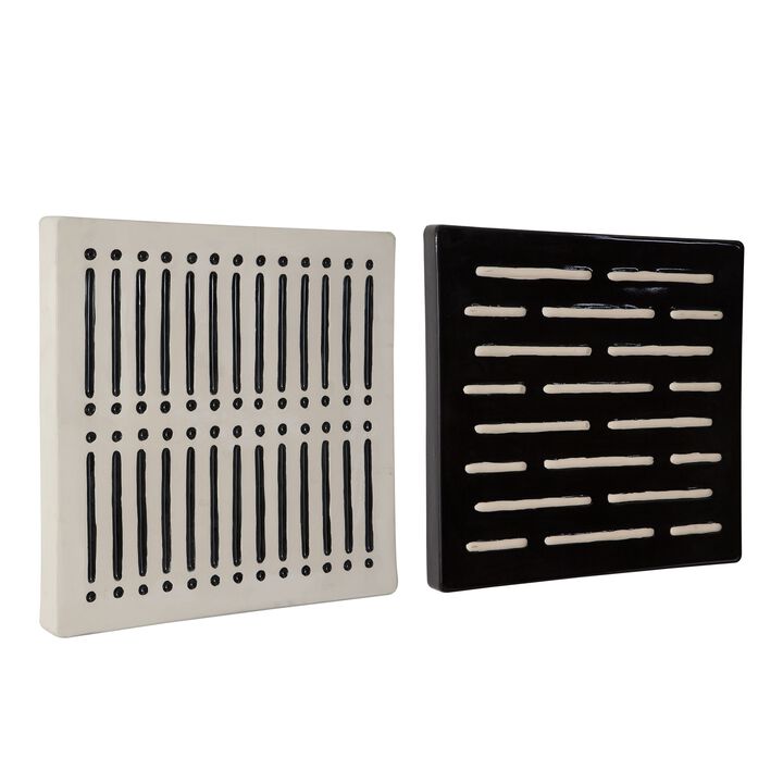 Uttermost Domino Effect Modern Wall Decor, S/2